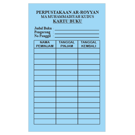 Kartu Perpustakaan