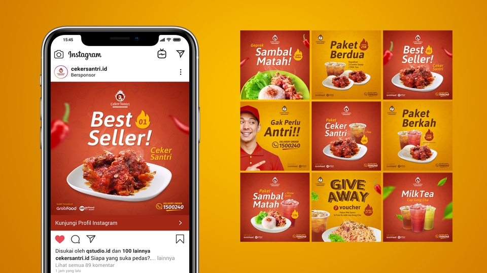 Desain Feed Instagram